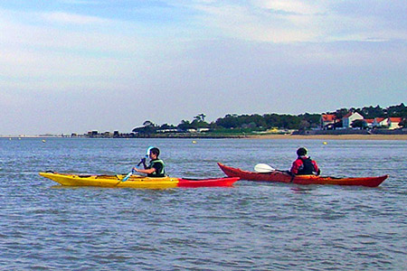 Kayak de mer et rivère en Charente-Maritime