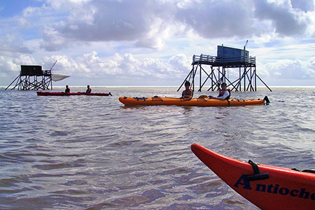 Kayak de mer et rivère en Charente-Maritime