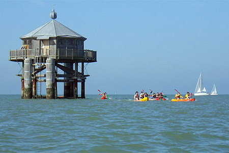 Kayak de mer et rivère en Charente-Maritime