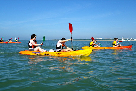 Kayak de mer et rivère en Charente-Maritime