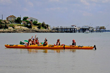 Kayak de mer et rivère en Charente-Maritime