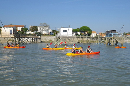 Kayak de mer et rivère en Charente-Maritime