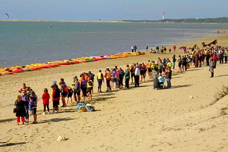 Kayak de mer et rivère en Charente-Maritime