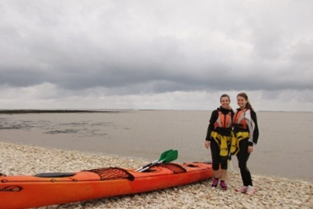 Balades en mer en kayak canoë Fouras Rochefort La Rochelle charente maritime 17